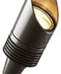 NP LED Up Light With 6 LED Board Bronze Metallic Finish, Heavy Duty Landscape Lighting Fixture, sleek outdoor spotlight angle view
