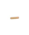 Heavy Duty Fluted Wooden Dowel Pin 3/8 X 1 1/2 Inch with spiral cuts for woodworking joints in furniture projects.