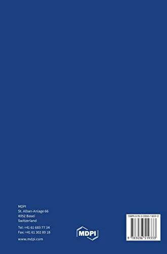 Back cover of a blue book showing the MDPI logo and barcode