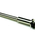 Badass Miniature Screw Mandrel 1/8 Inch Shank Rotary Tool Accessory Adapter For Drill Bits And Dremel Compatible reinforced steel nickel plated head with secure grip.