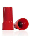 Hassle Free N Type Winged Wire Connectors For 22 To 6 AWG 600 Volt Rated Twist Terminals With Rock Solid Grip and Compact Red Nylon Shell.