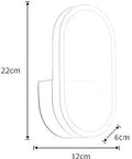 Modern Geometric Wall Sconce With 15 Watt Led Bulb And Sleek Aluminum Iron Frame dimensions 12x6x22cm for bedroom setup.
