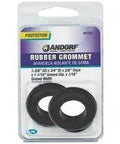 Rubber Grommet One And Three Eighths Inch Outer Diameter Three Fourths Inch Inner Diameter Three Eighths Inch Thick in retail packaging