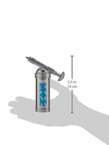 Mini grease gun for precise lubrication with needle nozzle, shown in hand for scale, ideal for DIY and auto shop maintenance.