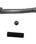 Three-piece clutch repair kit: metal lever arm, pivot pin, and spacer for 48–80cc gas motorized bicycle engine