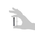 Binding Post With Screws One Quarter Inch Diameter Two Inch Length Steel With Zinc Finish Heavy Duty Terminal Hardware held by a hand