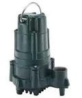 Built Different Heavy Duty 1 Horse Power 230Volt Non Auto Submersible Sump Pump With Variable Level Float Switch and cast iron build