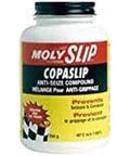 Front view of Copaslip Anti Seize Compound 250 G Jar With Brush Case Of 6 Pro Grade Heavy Duty Lubricant For Bolts And Nuts