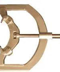 Heavy Duty Steel Pipe Cutter Ranging Four To Six Inches Non Sparking Aluminum Bronze Construction Pro Grade Workhorse showing cutter mechanism.