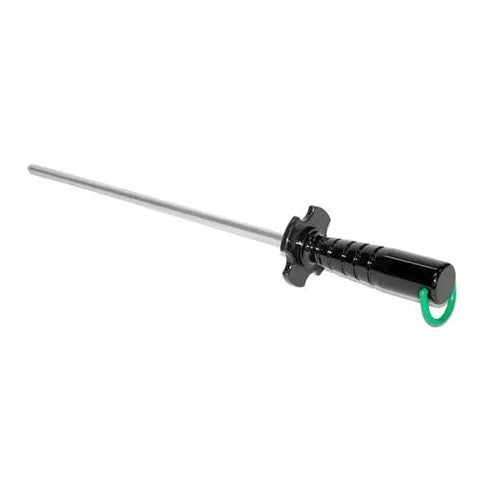 12-Inch Diamond Steel Sharpener DS2E With Extra Fine Grit For Regular Honing And Final Polishing, Sanitary Plastic Handle With Large Guard