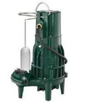 Rugged Workhorse 1/2 HP Effluent Pump With Bronze Vortex Impeller Cast Iron Housing 115 Volt Single Phase 1.5 Inch NPT Discharge 20 Ft Cord No Fuss Operation For Residential Sump Jobs.