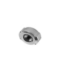Heavy-Duty Outdoor Network Surveillance Camera With Rock Solid 12Mp Resolution And Smooth 360 Degree Panoramic View That Conquers Rain Or Shine While Eliminating Every Blind Spot And Hooks Up Via PoE For Total No Fuss Operation - Close-up view of camera lens