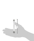 Ratcheting Box Wrench 1 Quarter Inch By 5 Sixteenth Inch With Reverse Action Chrome Plated Laminated Construction Built For Tight Spaces Made In USA Klein Tools shown in hand for scale