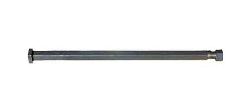 Replacement 1 Inch Square Disc Axle With Square Head 39-5/8 Inch Long Heat Treated Steel Right Hand Thread Nut Included