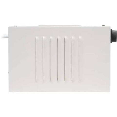 Side view of Isolation Transformer 250W With Faraday Shield And Surge Protection 120V 2 Outlets 6 Foot Cord Medical Grade
