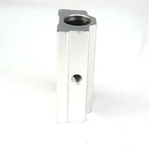 SCS13LUU 13mm Linear Slide Unit Includes Ball Bearings For Dead Smooth Cnc Operation And Rock Solid Stability With A High Quality Bushing Block Ready To Drop In, aluminum block with threaded hole.