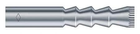 Internal Threaded Epoxy Anchor 5/16-18 for vibration resistant secure mounting in theater and stadium seating, zinc plated steel