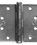 Concealed 6 Wire Electric Thru Wire Door Hinge for Access Control Systems, 5 knuckle concealed bearing, steel material, front view