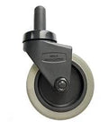 Replacement Casters For WaveBrake Mop Buckets 3 Inch Non Marking TPR Rubber Wheels Single Caster