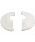 Retrofit One Piece Fire Sprinkler Escutcheon Cover Plate Slick Chrome Plastic Build Corrosion Proof For Yard Tasks split flange design