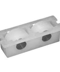 Set Of 6 Heavy Duty Window Sash Rollers For Horizontal Sliding Windows Built Tough With Glass Filled Nylon Housing Delrin Tandem Wheels And Solid Brass Axles Sweet Glide, close-up view of nylon roller housing.