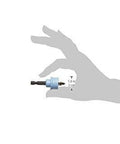 Bosch 7/8 in. Edge Impact Tough hole saw held in hand; blue metal body.