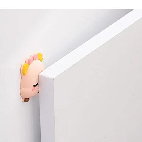 10 Pack Soft Silicone Doorknob Cushions And Wall Protection Pads Anti Collision Silencing Door Stopper Set installed on wall