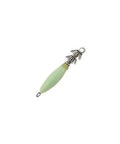 4.25 Inch Glow In The Dark Squid Jigs, 30 Piece Night Fishing Set With Swivel Hook Assembly and Fluorescent PVC Body