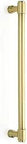Go-To Jasper Appliance Pull From Industrial Modern Cabinet Hardware Collection, 18 Inch Thru Bolted Mounting In Satin Brass, Side View