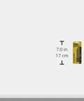 DEWALT 3-piece masonry drill bit set in yellow packaging, front view