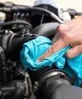 Recycled Cotton T Shirt Cleaning Rags in Assorted Colors 50 Lb Box Heavy Duty Industrial Grade Wiping Cloths for Auto Shop Painting