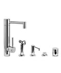 Rock Solid Hunley Prep Faucet With Complete Four Piece Suite Finished In Distressed American Bronze For Home Bars Delivering Smooth Flow And Definitely Badass Industrial Chic Vibe Today.