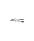 Hardcore Long Nose Locking Pliers With Built In Wire Cutter Heavy Duty Adjustable Vise Grips For Tricky Spots And Everyday Hardware Jobs Killer Grip Tool For Daily Grind, metallic finish, extended tapered tip.