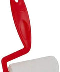 3 Inch Trim Paint Roller Kit With Disposable Trays Pack Of 50 For Swift Cabinet Touch Ups And Furniture Refreshes Smooth Finish On Tough Walls And Stubborn Corners Total Zero Mess Cleanup For Every Darn Good DIY Project red handle foam roller