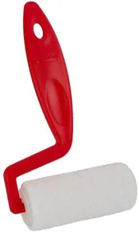 3 Inch Trim Paint Roller Kit With Disposable Trays Pack Of 50 For Swift Cabinet Touch Ups And Furniture Refreshes Smooth Finish On Tough Walls And Stubborn Corners Total Zero Mess Cleanup For Every Darn Good DIY Project red handle foam roller