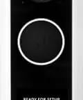 Slick 2MP Doorbell With Night Vision Built In Display Real Time Two Way Audio With Echo Cancellation Weather Resistant Housing