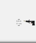 Side view of GS Compact Remote Master Cylinder 26015098 Rebuildable Design With High Pressure Die Cast Aluminum for muscle cars.