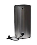 Back view of Home And Office Euro Style Stainless Steel Coffee Maker With Programmable Controls And Pause Function Delivers Rich Brews For 12 Cups