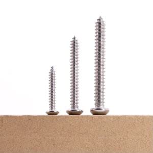 Button Head Socket Cap Screws Set For Sheet Metal And Wood M4 X 35mm 60 Pieces 304 Stainless Steel on wood surface