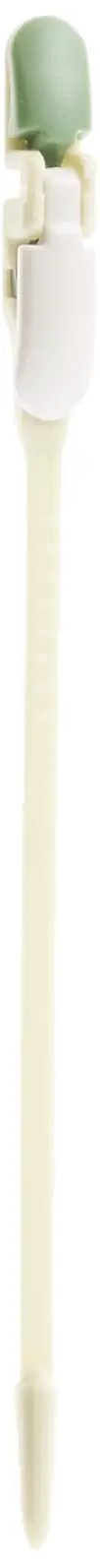 Clip N Glide Bodkin Set For Sewing And Elastic Casing, Flexible 6-1/2 Inch Tool with firm clip for easy threading, side view