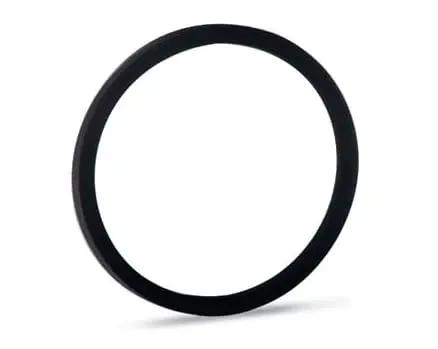 Durable Buna N O Ring Gasket For Flow Max FM20041 B Water Filtration Housing Replacement Flat Shell Seal, side view