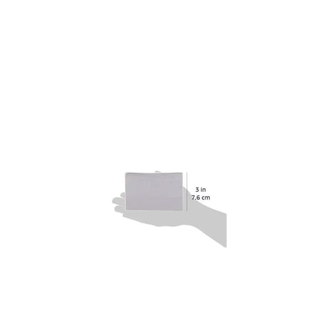 Top Shelf White Index Cards For Studying Ruled One Side Heavy Duty Notetaking Must Haves Smooth Cut Edges Perfect For Study Grinds And Quick Lists 3 By 5 Inches Bulk Pack held in hand to show size.