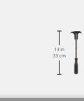 13 inch Pro Grade Oil Seal Puller for Cars, SUVs and Light Trucks shown with measurements