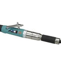 Tough As Nails One Horsepower Straight Line Die Grinder Kicking Out Six Thousand Rpms Through Six Inch Extension Shaft.
