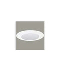 70PS Recessed Light Trim With Frosted Albalite Lens White 6 Inch Air-Tite Listed And Wet Rated Shower-Ready Spring Torsion Retention