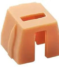 Heavy Duty Replacement Nailer Pad Kit 5 Piece Tip Rebuild Set, orange guide pad for nail gun, designed for smooth operation.