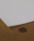 Virgin PTFE Sheet One Eighth Inch Thick By Twenty Four Inch By Twenty Four Inch Industrial Grade High Purity Polytetrafluoroethylene Sheet