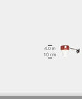 46DR Replacement Motor For 800 GPH Livewell And Baitwell Pump 12V Water Cooled Motor With Stainless Steel Shaft shown with dimensions