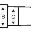 Side view technical diagram of xyocx trailer spindle nut retainer for EZ-Lube jam nut on Dexter 2-8K axle, 8-pack