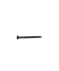 25 Pack 1/4 Inch Hex Head Structural Wood Screws 2 3/4 Inch Long Epoxy Coated Steel Fasteners With Aggressive Threads Rock Solid Grip Self Tapping Design